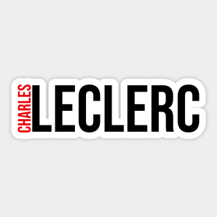 Charles Leclerc Driver Name - 2022 Season Sticker